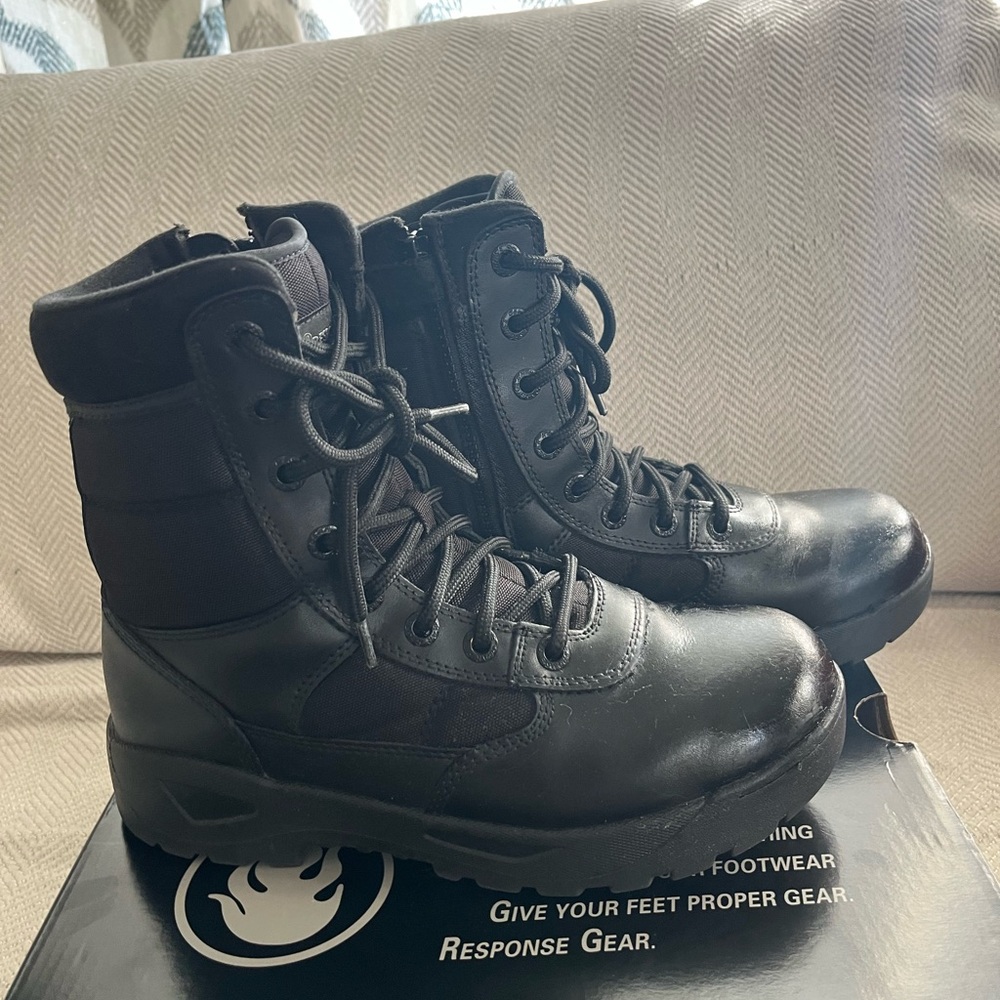 Black Tactical Boots